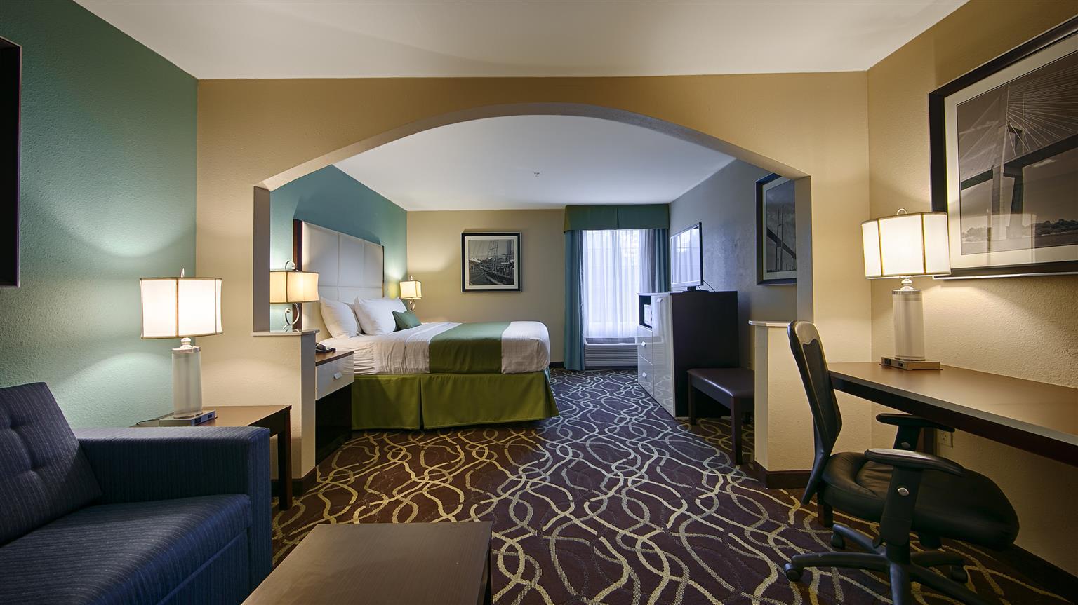 Best Western Savannah Airport Inn & Suites Pooler Exteriör bild